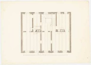 Wohnhaus des Brauers Loth in der Leipziger Straße, Berlin: Grundriss 2. Etage