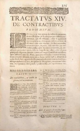 Capvt I. De contractibus, & pactis in genere, vel in communi.