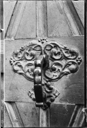 Tauberbischofsheim Haus D 101 am Kirchplatz Türklopfer