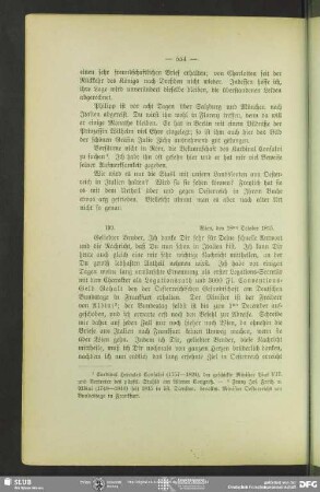 Friedrich von Schlegel an August Wilhelm von Schlegel, Wien, 18.10.1815