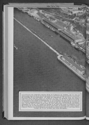 Luftaufnahme des Fischmarktes Hamburg-Altona.