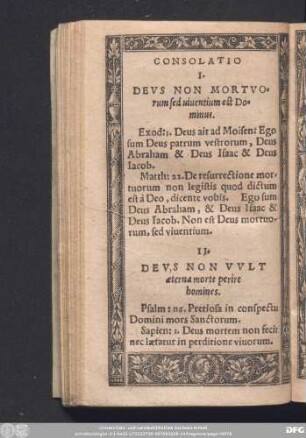 II. Deus Non Vult aeterna morte perire homines.