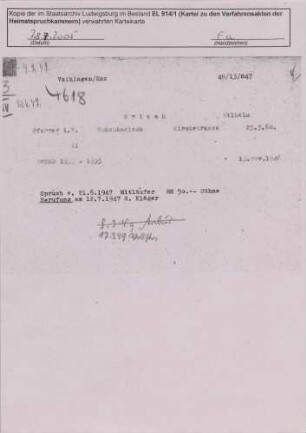Kriech, Wilhelm