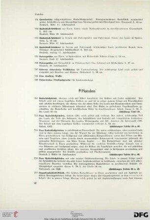 Pistolen (Nr. 751-778)