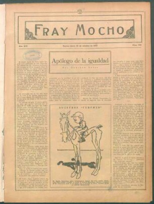 Apólogo de la igualdad
