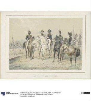 Porträt König Louis Philippe von Frankreich