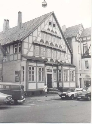 Volkshochschule um 1971, Krumme Straße 20. Detmold. Krumme Straße