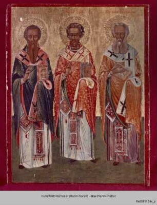 Heilige Basilius, Gregorius und Johannes Chrysostomos