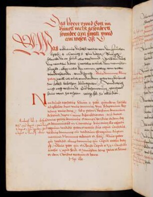 69v-71r, Das herre unnd gott nicht gesondert im Himell sonnder ain gwalt unnd ain wesen ist