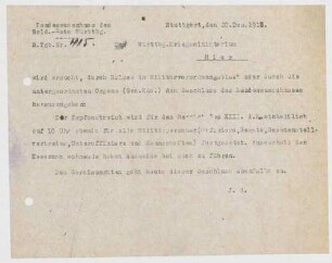 Festlegung des Zapfenstreichs in den einzelnen Garnisonen