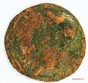 Römische Münze, Nominal As, Prägeherr Claudius I., Prägeort Rom, Original