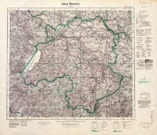 Reichskarte: Kreis Demmin (1cm-Karte)