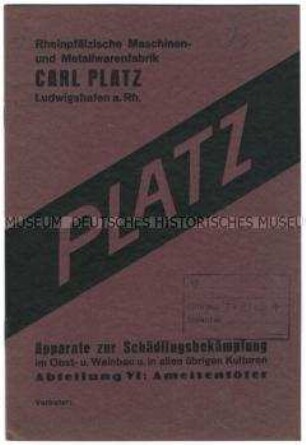 Spritzen zur Schädlingsbekämpfung