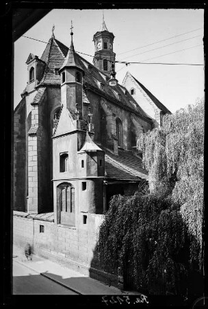 Bamberg. Ansicht einer Kirche