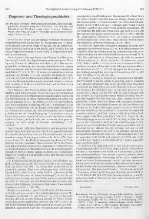 684-685 [Rezension] Blumhardt, Johann Christoph, Ausgewählte Schriften