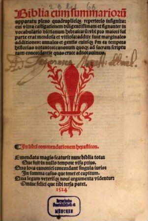 Biblia Veteris et Novi Testamenti