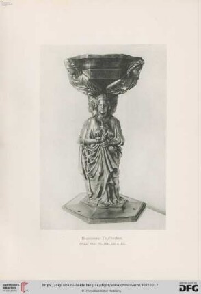 15. Bronzenes Taufbecken