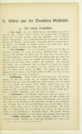 B. Bilder aus der Deutschen Geschichte