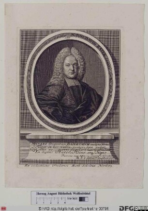 Bildnis Johann David Baier d. Ä.