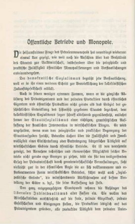 14-30 Öffentliche Betriebe und Monopole