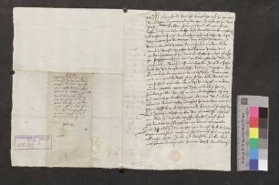 Revers des Leonhard Strauß, Burgvogts zu Breisach, gegenüber Kaiser Karl V., als ihm dieser verschiedene Geldforderungen auf die Burgvogtei Breisach versichert hat.