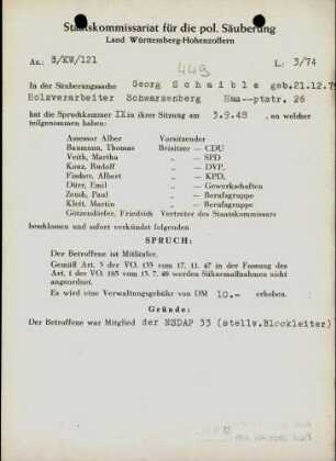 Schaible, Georg
