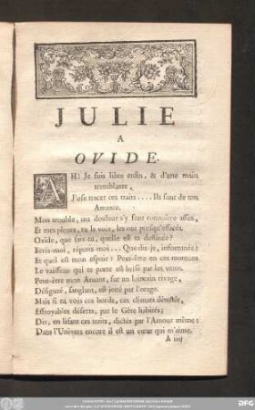 Julie A Ovide.