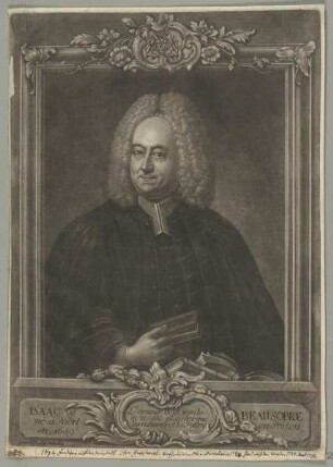Bildnis des Isaac de Beausobre