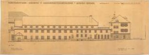 Fischer, Theodor; Baden-Baden; Restaurant Konversationshaus - Hofseite (Ansicht)