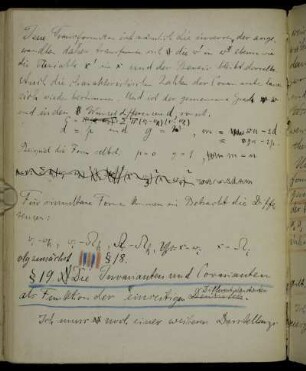 § 18. [siehe III. Colleg]