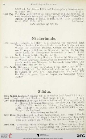 Städte (Nr. 1095-1250)