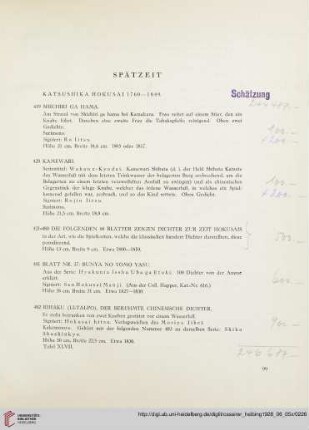 Spätzeit (Nr. 419-604)