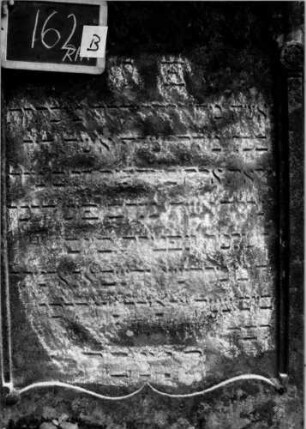 Grabstein 162 [Nir S. 123 Nr. 12.23]: Grabstein 162B [Nir S. 123 Nr. 12.23]