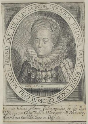 Bildnis der Lowyse Iuliana by den Ryn