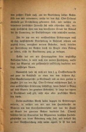 Praktische Erörterungen aus den Gebieten des preußischen und gemeinen Zivil- und Prozeßrechtes