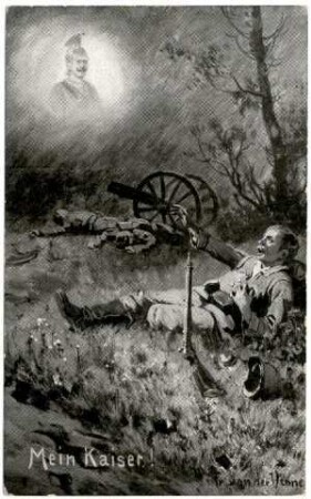 Kriegspostkarte Nr. 10, "Mein Kaiser"