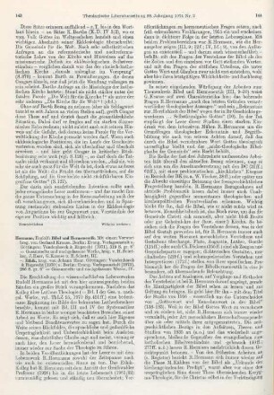 143-146 [Rezension] Hermann, Rudolf, Ethik