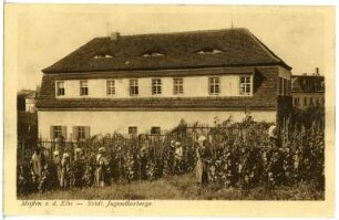Meißen. Städtische Jugendherberge Ratsweinberg