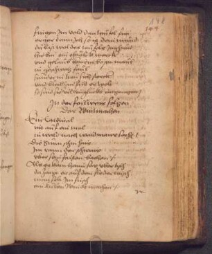 Das Wintmachen (1546); RSM 2S/1970e