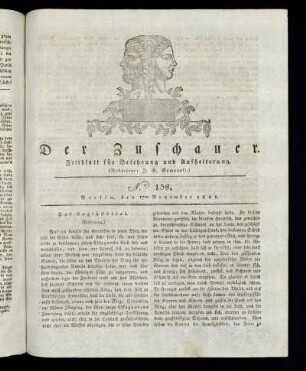 No. 138 - 17. November 1821