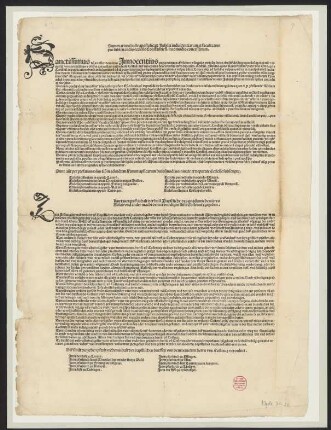 Summarium bullae apostolicarum iubilaei indulgentiarum et facultatum pro sublevandis ecclesiae Constantiensis incommodis concessarum