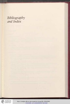 Bibliography and Index
