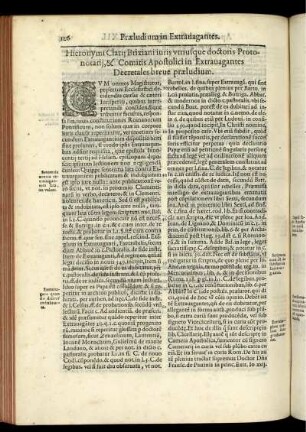 Hieronymi Clarij Brixiani iuris vtriusque doctoris Protonotarij, & Comitis Apostolici in Extrauagantes Decretales breue præludium