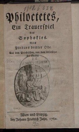 Philoctetes : ein Trauerspiel des Sophokles