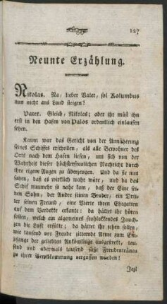 Neunte Erzählung