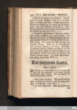 Das fünfzehende Capitel.