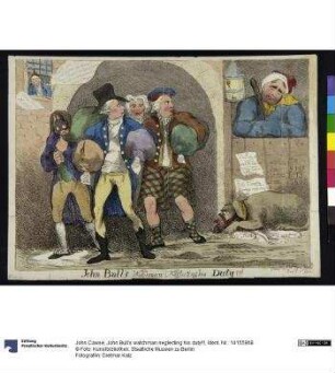 John Bull's watchman neglecting his duty!!!