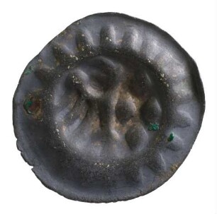Münze, Hohlpfennig, 1440/1470