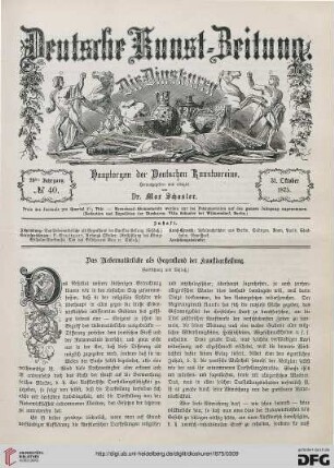 Nr. 40 (31. Oktober 1875)