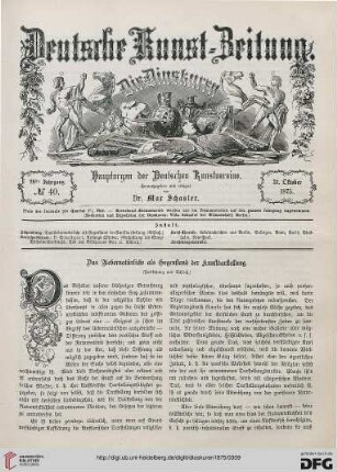 Nr. 40 (31. Oktober 1875)